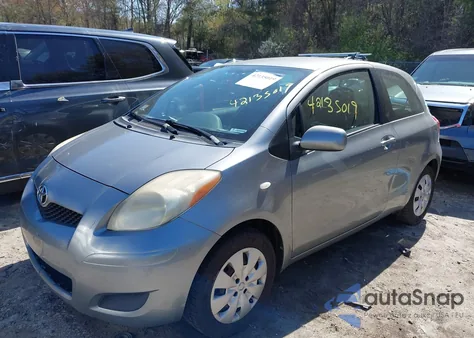 2009 Toyota Yaris из США, поврежденный, VIN JTDJT903495263456